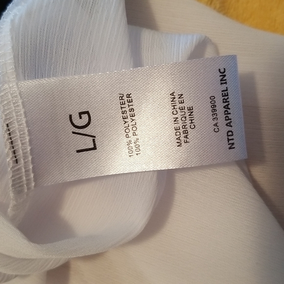 Clean Lines Sheer Blouse - Picture 9 of 9